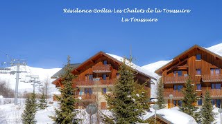 Résidence Goélia les Chalets de la Toussuire à La Toussuire [upl. by Anitreb746]