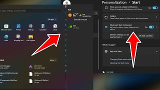 Microsoft Testing Windows 11 Start Menu with floating widgets Companions [upl. by Shirl913]