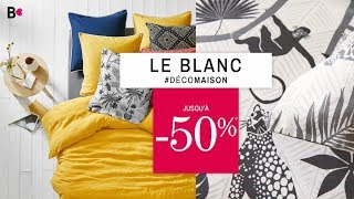 Le Blanc Blancheporte  opération petits prix jusqu’à 50 [upl. by Karin178]