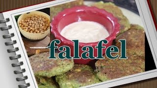 Przepis na FALAFEL  domowe wegańskie kotleciki z ciecierzycy PIECZONE [upl. by Ahsahs854]