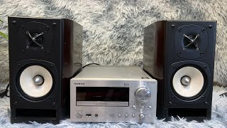 Dàn Onkyo CRN765  D112EXT tích hợp giải mã DAC 32bit768kHz chơi nhạc số cực mạnh [upl. by Kinchen]