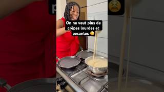 Les Meilleures crêpes 🥞 Légères et douces 😍👌🏾recettefacile crêpe pancake foodlover [upl. by Seeto]