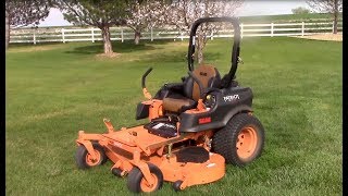 2018 Scag Patriot 61quot Mower Review [upl. by Iniretake443]