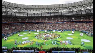 Inauguración del Mundial de Rusia 2018 [upl. by Icul]