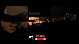 Persiana Americana  Soda Stereo Guitarra Tutorial TABS shorts [upl. by Hagile]