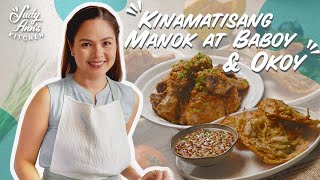 Kinamatisang Manok at Baboy amp Okoy  Judy Anns Kitchen [upl. by Mela380]