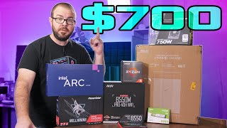 Building the Best 700 Gaming PC Possible [upl. by Keavy367]