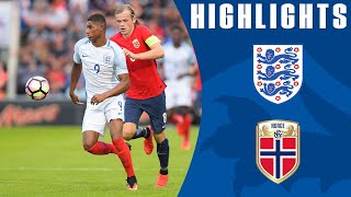 Rashford Stars With a HatTrick on His England Debut  England U21 61 Norway U21 England U21 [upl. by Nohsyar464]