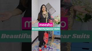 🤗Meesho Partywear Kurtikurta Dupatta Set meesho meeshohaul shorts ytshorts [upl. by Arimihc314]