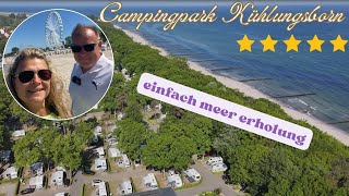 CAMPINGPARK KÜHLUNGSBORN AN DER OSTSEE  EIN PERFEKTER CAMPINGPLATZ 🏝️ [upl. by Hough]