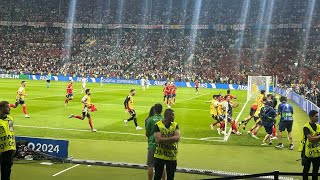 Spain Insane Reactions to Oyarzabal 21 Goal vs England EURO Final [upl. by Haroppiz]