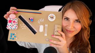 ASMR fidget board ✨ Hand made amp Extra descriptive 27 min long [upl. by Wordoow]