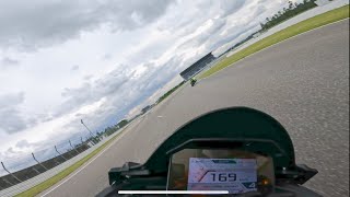 Hockenheim Racetrack Aprilia Tuono V4 1100 Factory [upl. by Htaek]