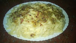 Tagliatelles à la sauce Roquefort عجائن بصلصة الغوكفور [upl. by Ahsiret701]