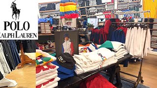 POLO RALPH LAUREN FACTORY OUTLET  SHOP WITH ME  POLO MEN’S NEW ARRIVALS [upl. by Abram727]