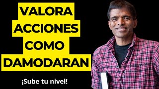 Aprende a valorar acciones con Aswath Damodaran Ejemplo práctico FPH [upl. by Wanids]