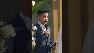 Officiant Wedding Speech [upl. by Brick383]