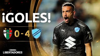 GOLES  PALESTINO vs BOLÍVAR  FASE DE GRUPOS  CONMEBOL LIBERTADORES 2024 [upl. by Adianes719]