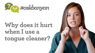 Why Does Using a Tongue Scraper Hurt My Tongue  Ayurveda QampA  AskBanyan [upl. by Crist]