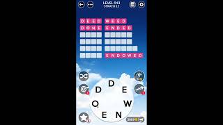 Wordscapes Uncrossed Level 943 Answers [upl. by Arlynne]