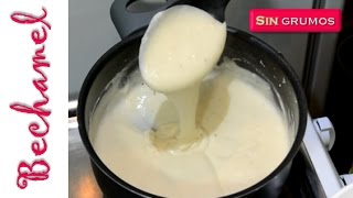 ✅BECHAMEL receta fácil y rápida SALSA BLANCA [upl. by Mihcaoj]