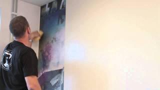 How to Hang Wallpaper  Mr Perswall Hanging Instructions [upl. by Fleeta929]