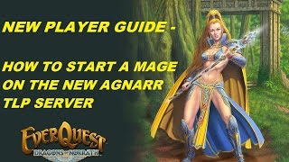 EVERQUEST GUIDE  Starting a Mage on the Agnarr server 1080p [upl. by Tannie]