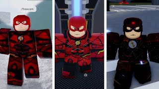 All DCEU Flash in Roblox PVP Games [upl. by Gatias591]