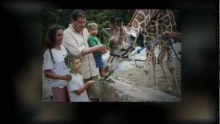 Giraffe meets new friends at Catoctin Wildlife Preserve and Zoo [upl. by Hanahsuar464]