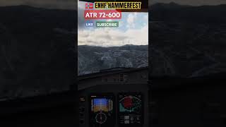 🇳🇴 ENHF HAMMERFEST🇳🇴 landing aviation flightsimulator plane pilot polishpilot [upl. by Eelnayr]