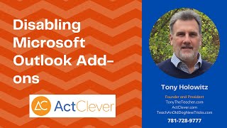 Disabling Microsoft Outlook Addons [upl. by Teferi]