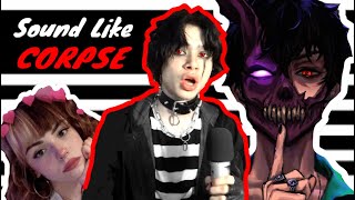 Youtubers React to corpse husband voice scary [upl. by Gnol]