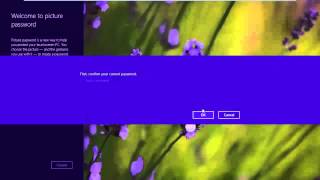 How to Make Picture Password in Windows 8 [upl. by Enelez]