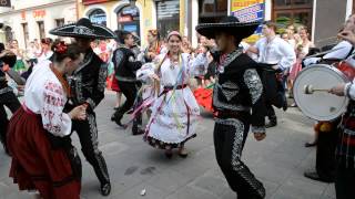 International Folk Meetings Malopolska 2014 UkrainianMexican Gopak [upl. by Camden]