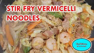 VERMICELLI  Pancit Bihon  Panlasang Pinoy  Easy Home Cooking [upl. by Pearlman]