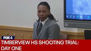 Timberview HS Shooting Trial Tearful testimony on Day 1 [upl. by Hgielrac658]