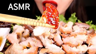 ASMR 전복 같은 뿔소라 회 먹방 RAW MUREX SHELL EATING SOUNDS สังข์ดิบ Xà cừ thô 生サザエ 해산물 [upl. by Nosnek761]