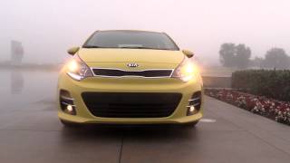 2016 Kia Rio fivedoor hatchback broll video [upl. by Aihsekal241]