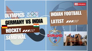 377 Olympics Hockey  India vs Germany IndianFootball latest CandidFootballConversations [upl. by Aniretak635]