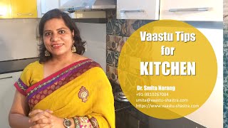 Vastu Tips for Kitchen Important Vastu Tips  Dr Smita Narang [upl. by Yuri428]