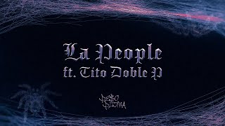 LA PEOPLE Lyric Video  Peso Pluma Tito Double P [upl. by Inoue484]