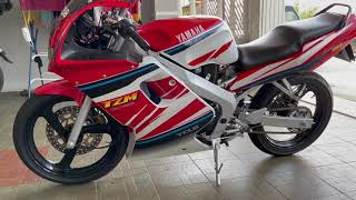 FULL THROTTLE  Yamaha TZM150 Full Restore [upl. by Hteik]