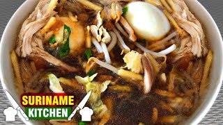 Surinaamse Saoto Soep Recept  Surinamese Chicken Soup Soto Recipe  Suriname Kitchen [upl. by Toney]