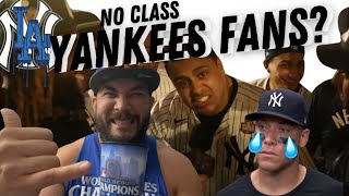 Yankees fans have no CLASS 2024 World Series reaction [upl. by Davina]