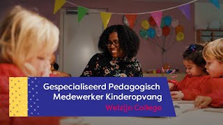 Gespecialiseerd Pedagogisch Medewerker Kinderopvang  ROC Midden Nederland [upl. by Etnuahs]