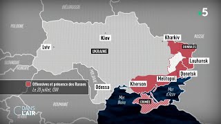 Le conflit ukrainien enlisé dans le Donbass  reportage cdanslair 26072022 [upl. by Sankaran]