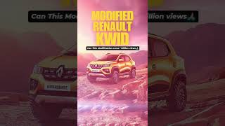 Kwid Modified  kwid milage kwid safety renault kwid modified bikelife renaultkwid [upl. by Aicined]