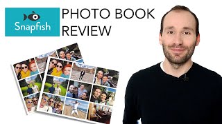 Snapfish Lay Flat amp Standard Photo Book  Review [upl. by Ardnait]