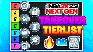 RANKING ALL 24 TAKEOVERS IN NBA 2K23 FOR SEASON 5 [upl. by Gherardo]