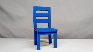 Very Easy Cardboard Chair Craft  Cardboard Chair Making Step By Step  DIY Chair Craft [upl. by Renzo]